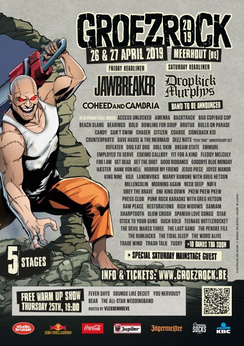 Groezrock - 34 More Acts / 10 More To Be Announced
