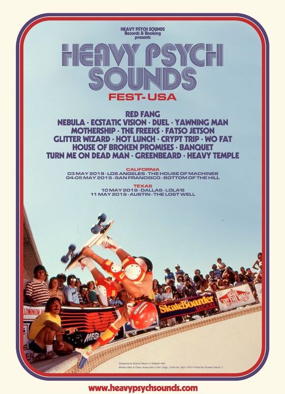 Heavy Psych Sounds announces US Festival-series, feat. Red Fang, Nebula & many more!