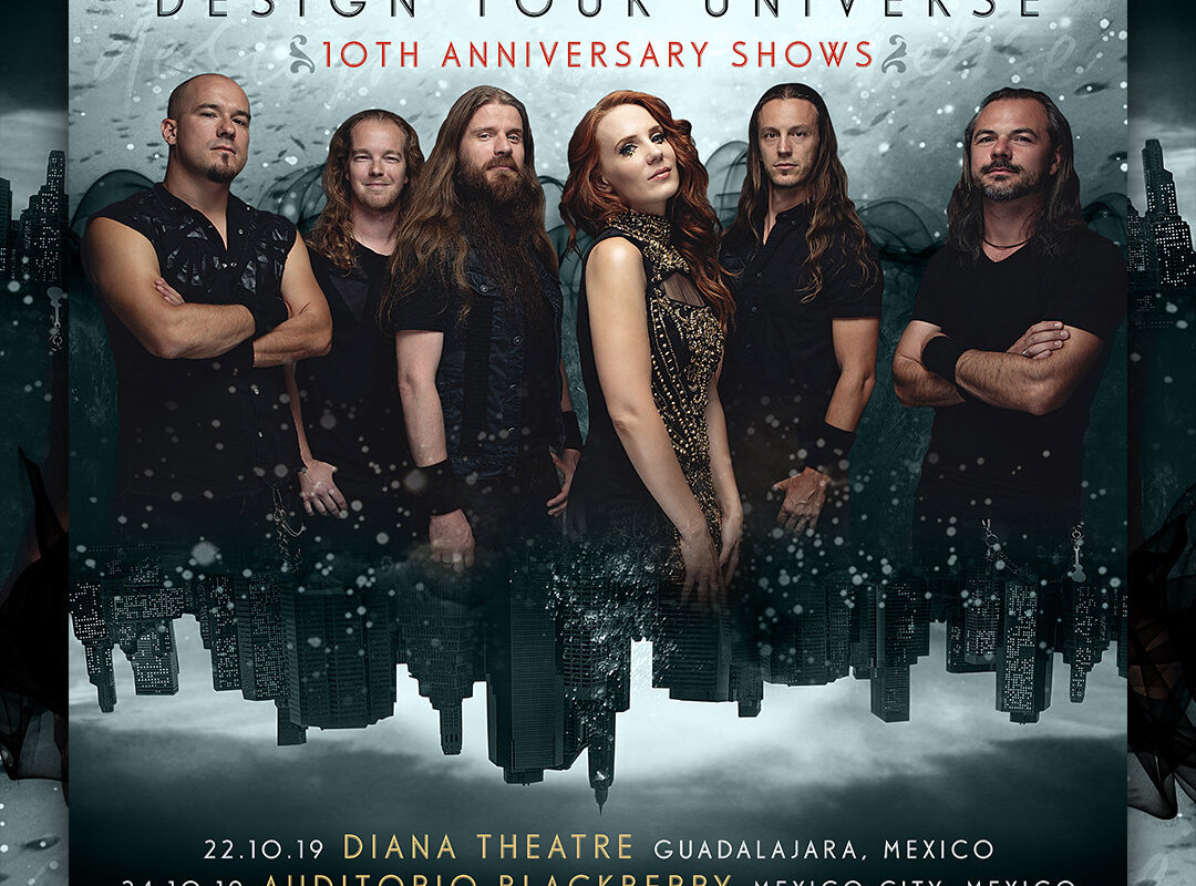 Epica  announce "Design Your Universe" 10th Anniversary Latin America shows