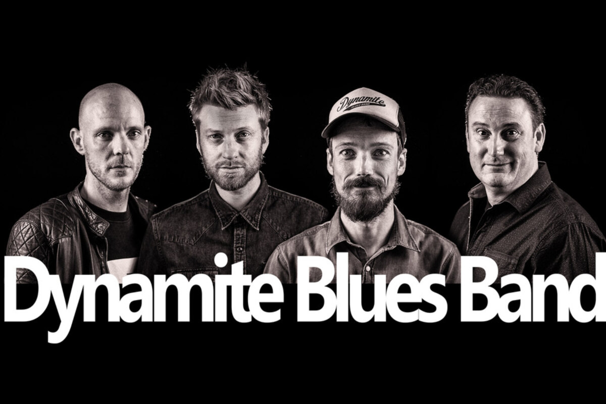 Dynamite Blues Band op PREparty Ribs & Blues bij Tivoli in Raalte