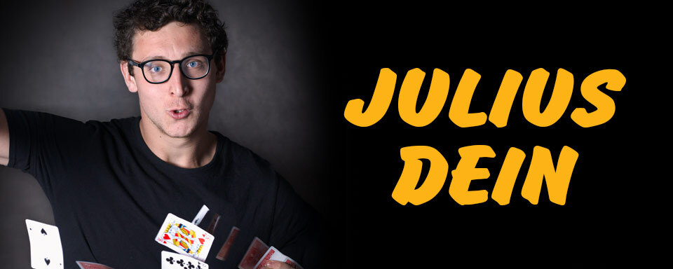 Goochelaar-YouTuber Julius Dein op 6 mei in Zuiderpershuis in Antwerpen