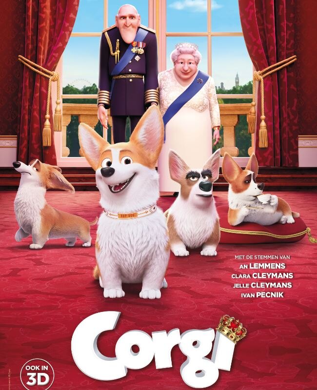 Al 331.000 bezoekers voor de Belgische animatiefilm Corgi in Nederland!