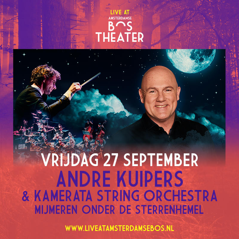 André Kuipers toegevoegd aan line-up Live At Amsterdamse Bos 2019