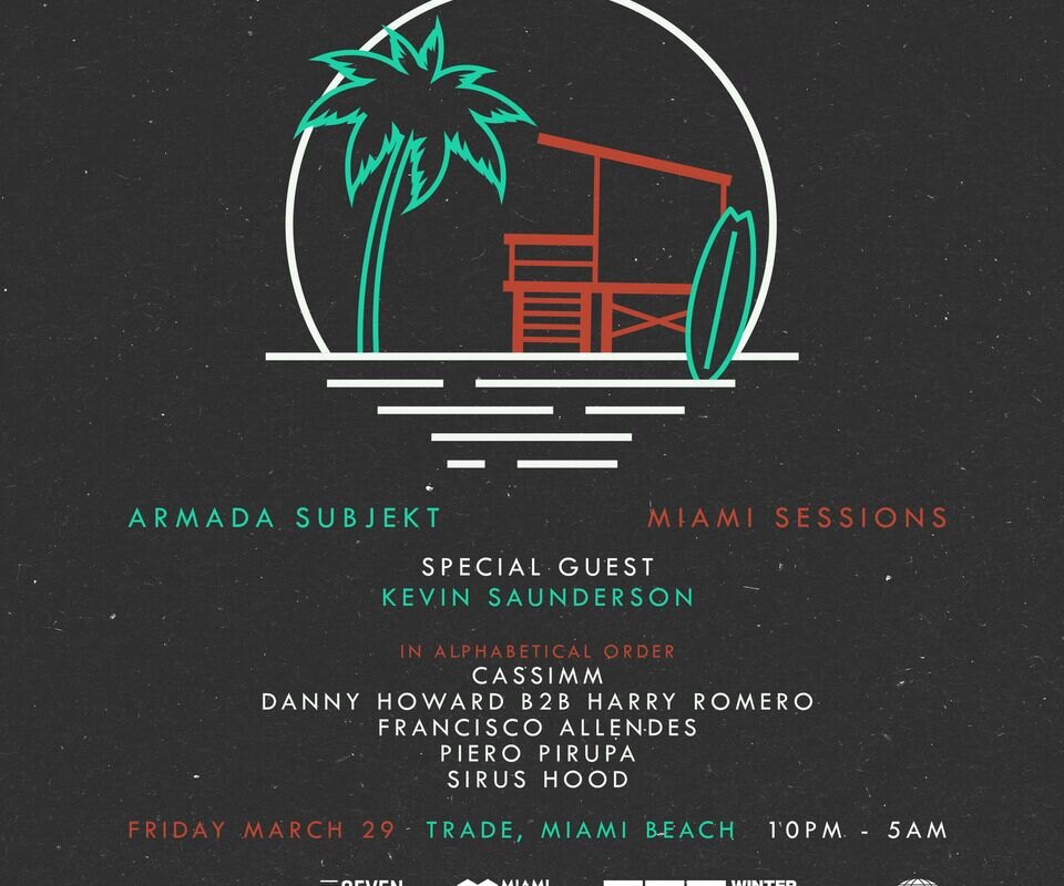 Armada Subjekt hits Miami Music Week with first-ever event