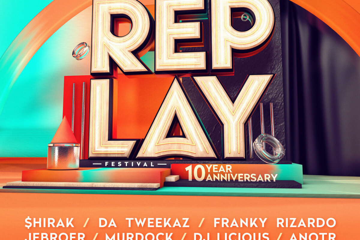 ‘Replay Festival’ viert 10de editie met $hirak, Murdock, Da Rick, Da Tweekaz en Jebroer