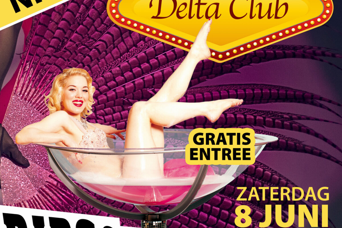 Nieuw op Pinksterzaterdag Ribs & Blues ….. DELTA CLUB