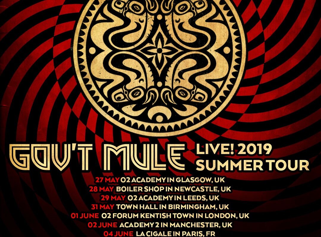 Gov't Mule announces May-June EU/UK tour
