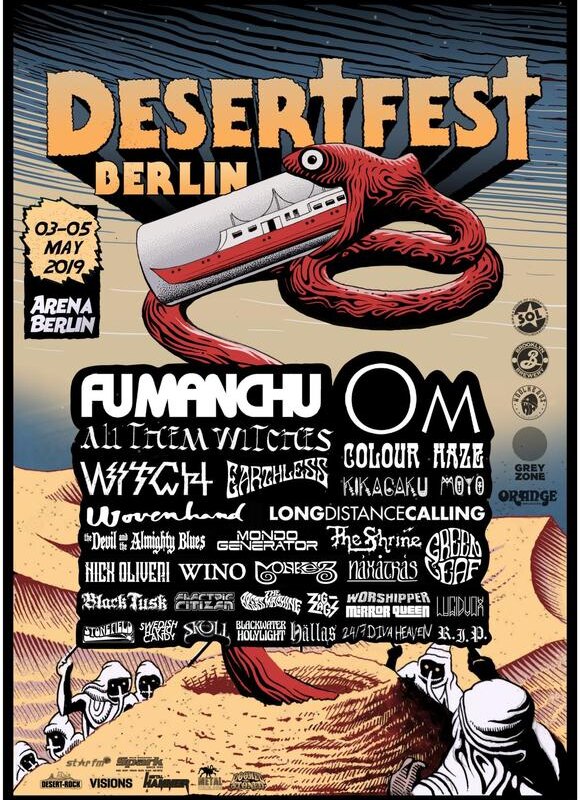 Desertfest Berlijn reveals final running order