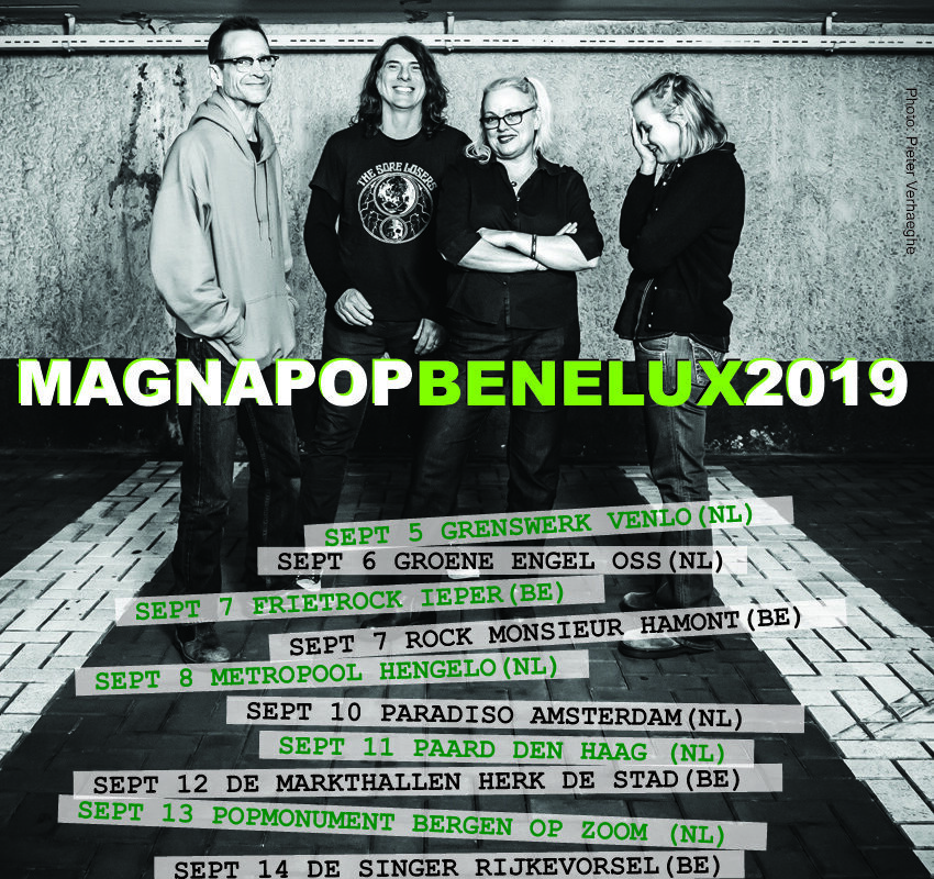 Magnapop (US) in september voor live shows naar Nederland en België
