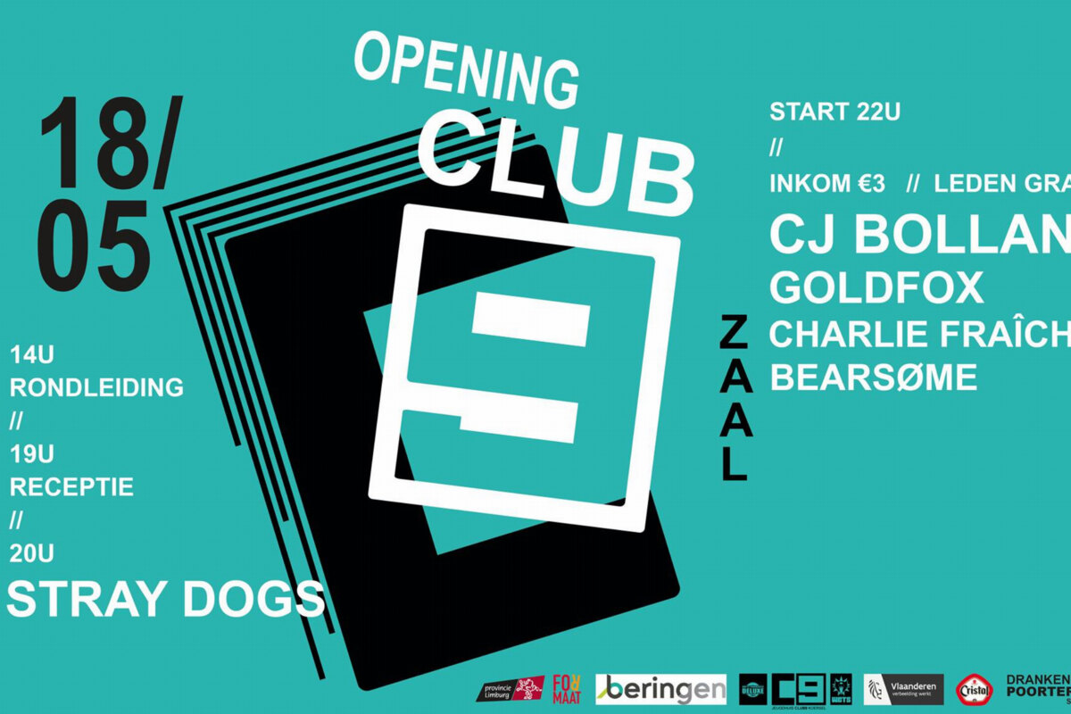 Legendarische CLUB9 in gloednieuw gebouw