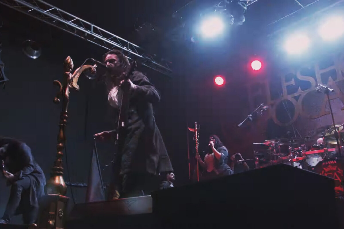 Fleshgod Apocalypse launch 'The Fool' live video from "Veleno" bonus Blu-ray "An Evening in Perugia"!