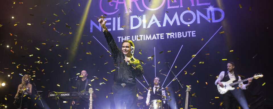 Sweet Caroline - The Ultimate Tribute to Neil Diamond voor 9 concerten naar Nederland
