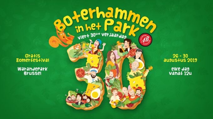 AB viert 30 jaar Boterhammen In Het Park met een indrukwekkende line-up!