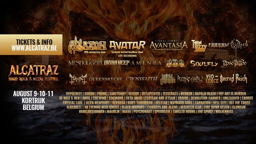 Alcatraz 2019 - Eerste Headliner Festivalshow voor Avatar