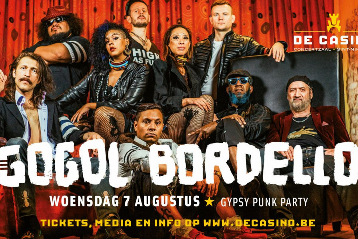 Gogol Bordello komt naar De Casino