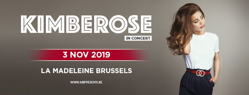 Franse sensatie Kimberose in concert in Brussel
