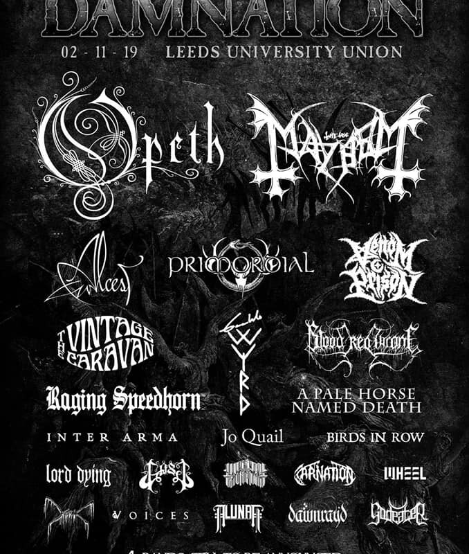 Alcest & more added to Damnation Festival 2019