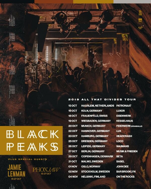 Black Peaks Announce A Full European Headline Tour For October And November 2019