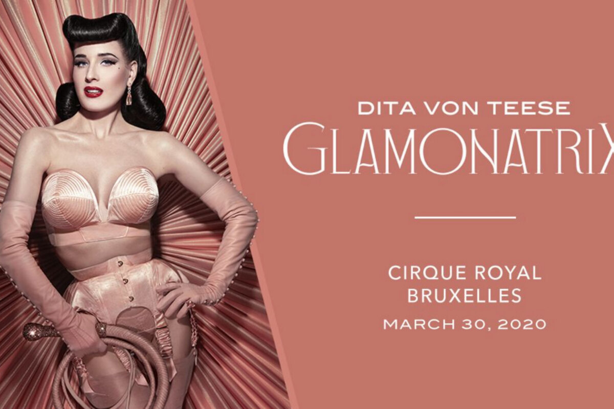 Queen of Burlesque, Dita Von Teese, komt naar Europa met haar splinternieuwe exuberante revue: Glamonatrix