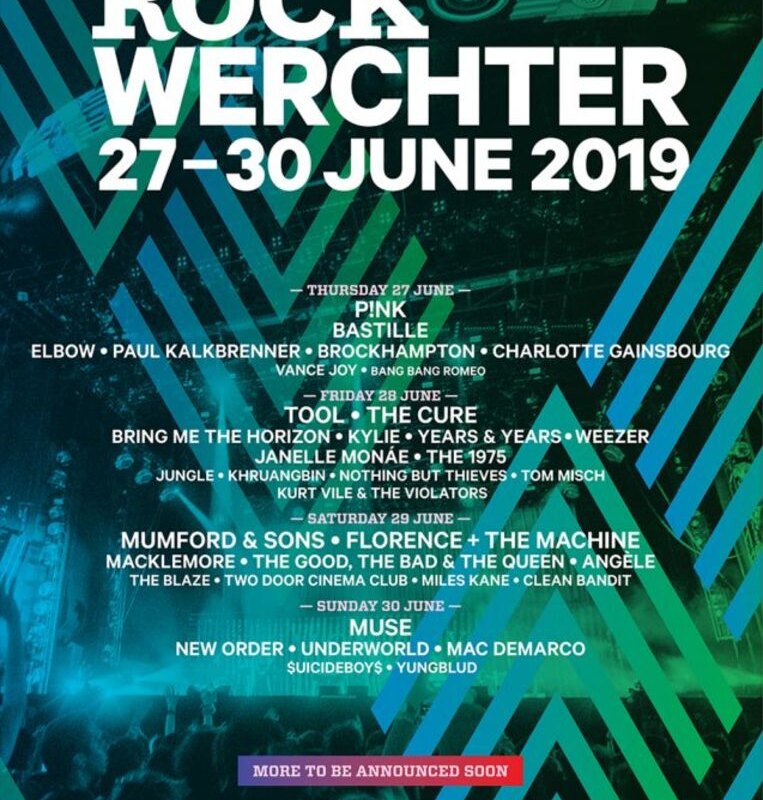 Pink zorgt voor vuurwerk op Rock Werchter 2019