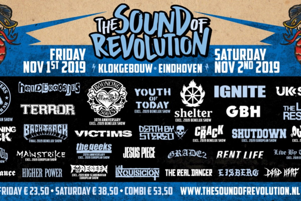 The Sound Of Revolution completes line-up with 15 new names