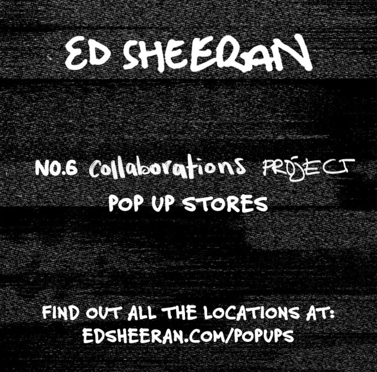 Ed Sheeran kondigt pop-up store in Amsterdam aan