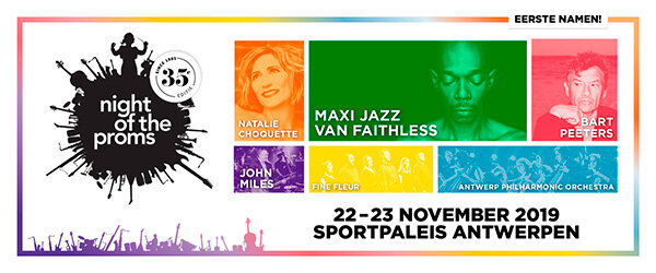 Eerste namen bekend voor Night of the Proms in Antwerpen