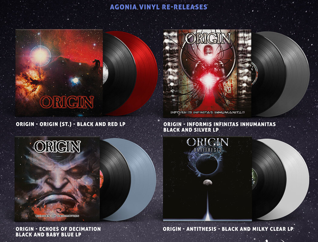 Origin to re-release first four albums on vinyl