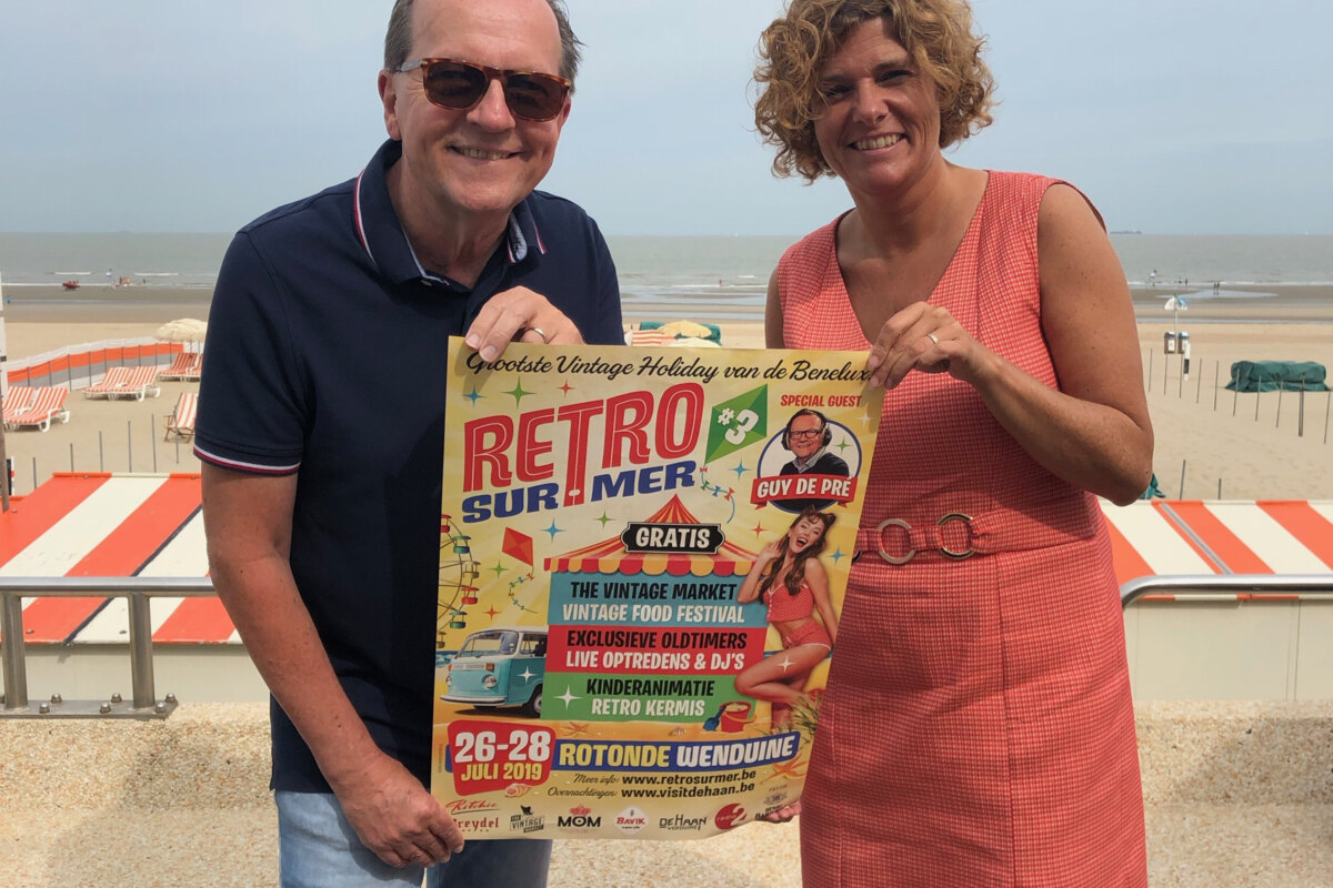 Wenduine is klaar voor 3de Retro Sur Mer