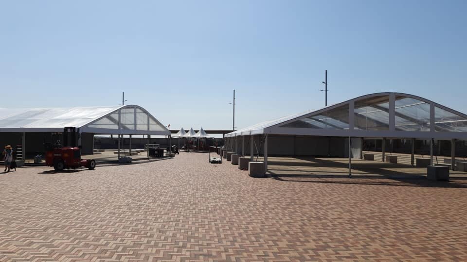 Retro Sur Mer Wenduine is dit weekend (gedeeltelijk) overdekt!