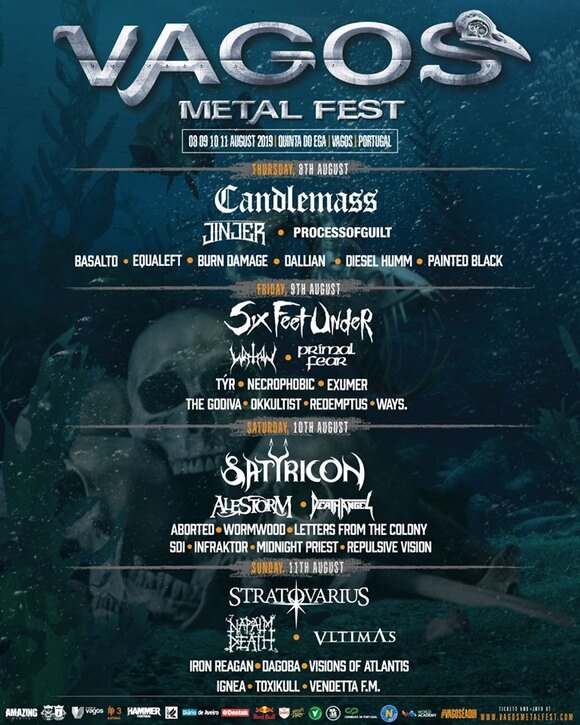 Vagos Metal Fest 2019 reveals final Timetables