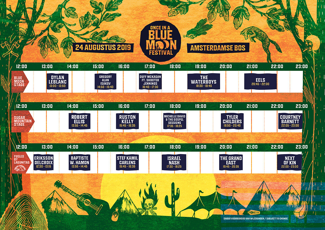 Robert Ellis vervangt John Moreland op rootsfestival Once In A Blue Moon