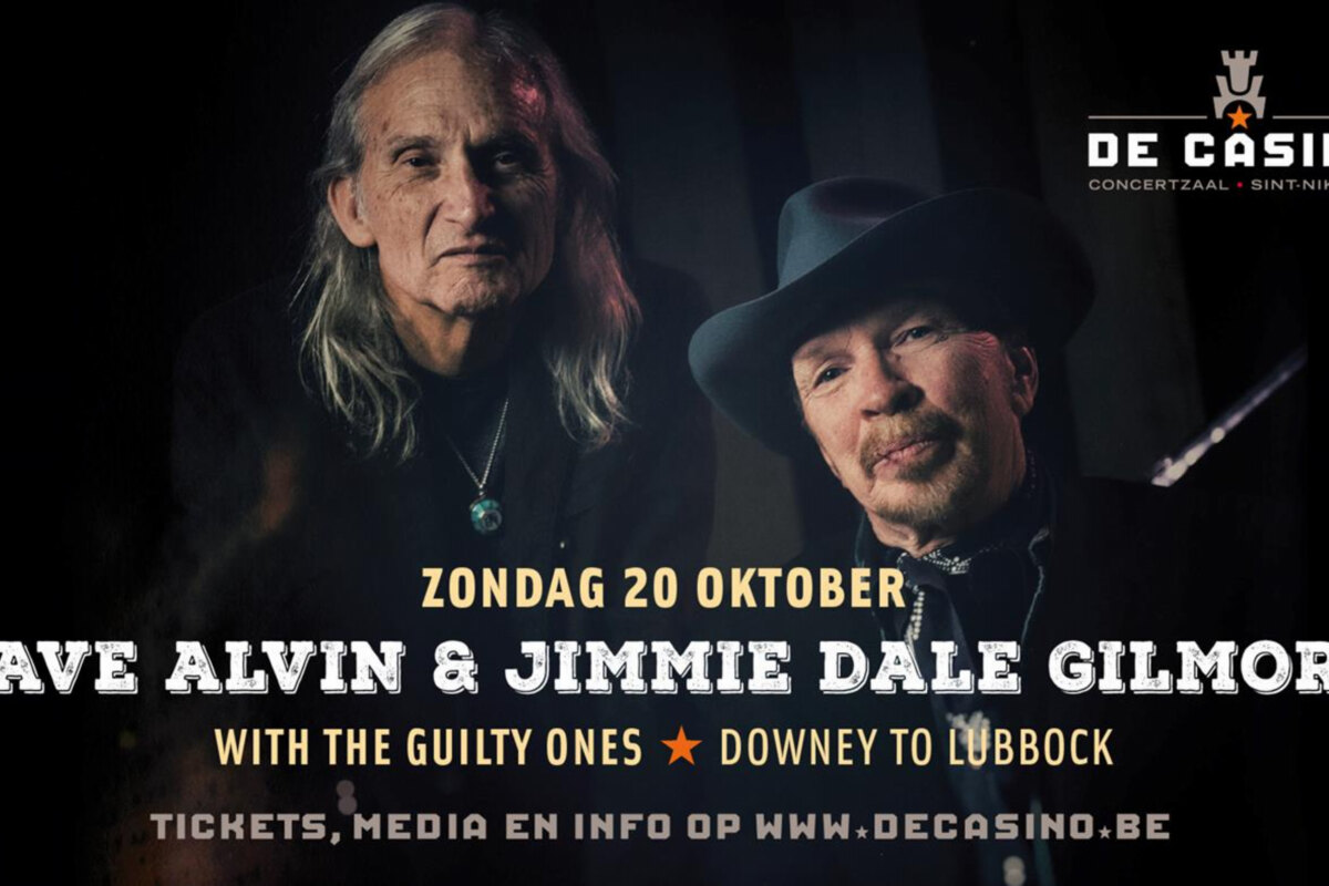 Dave Alvin & Jimmie Dale Gilmore komen naar De Casino