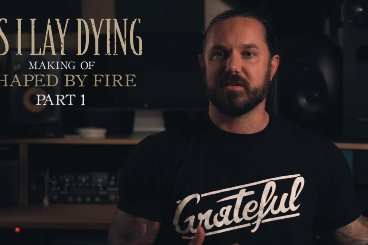 As I Lay Dying release first album trailer discussing the title track, 'Shaped By Fire'