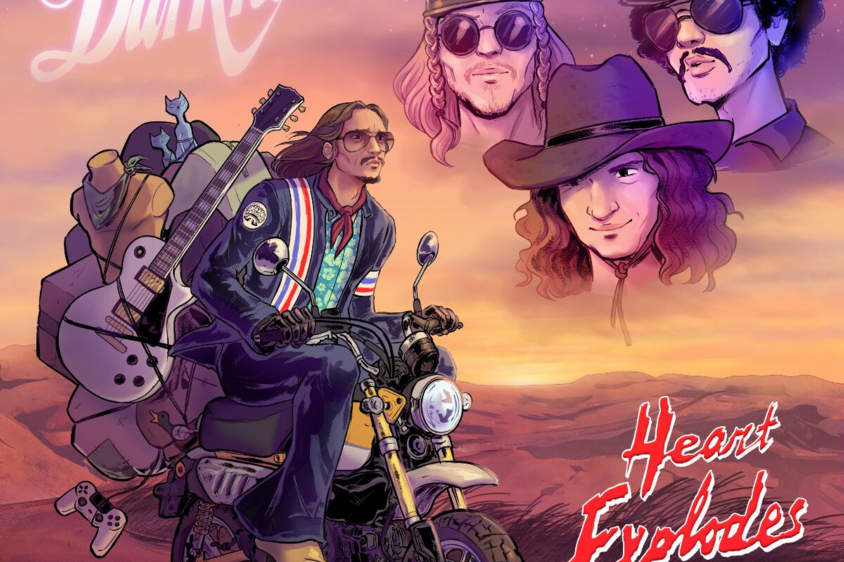 The Darkness release brand new single 'Heart Explodes'