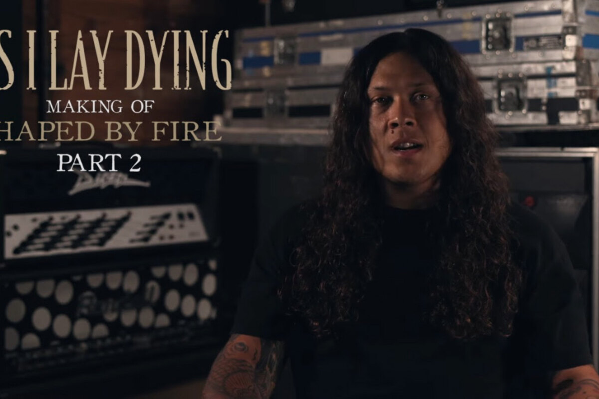 As I Lay Dying release second album trailer discussing the writing & recording process for "Shaped By Fire"