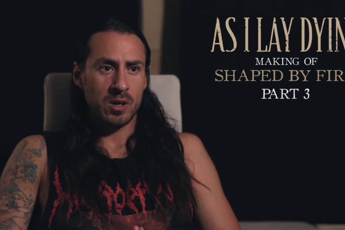 As I Lay Dying release third album trailer discussing 'My Own Grave'