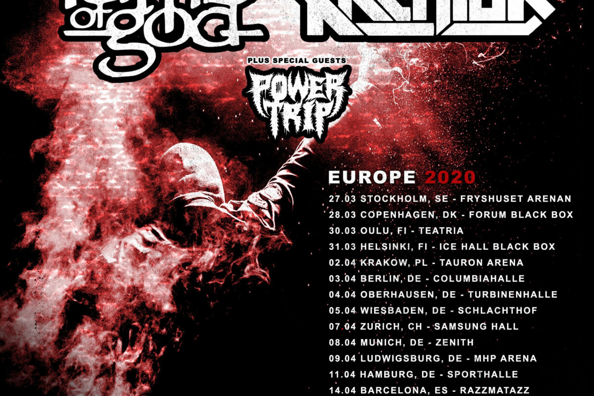 Lamb Of God & Kreator announce European co-headlining tour for 2020
