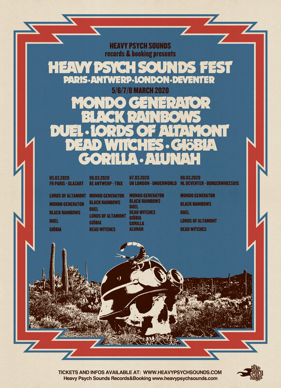 Heavy Psych Sounds Fest  takeover more European cities in 2020!