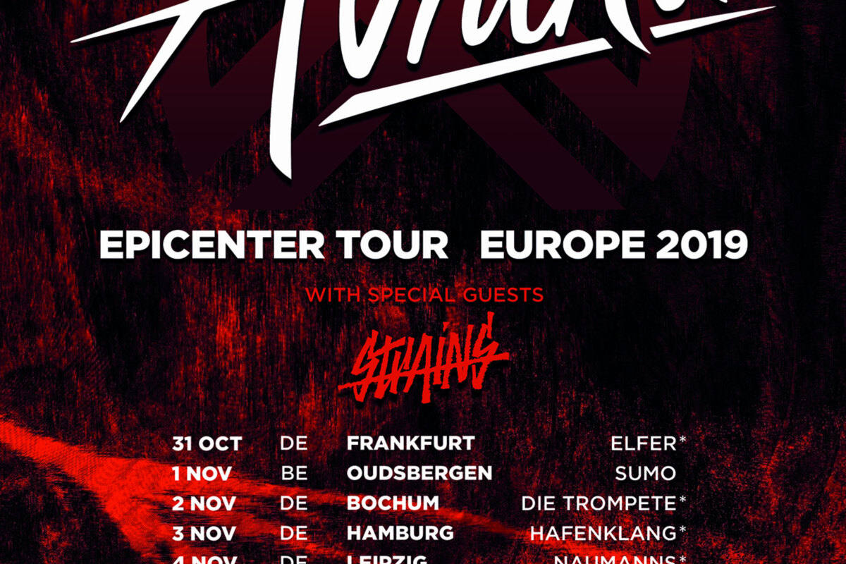 Aviana announce »Epicenter European Tour 2019« with special guests STRAINS!