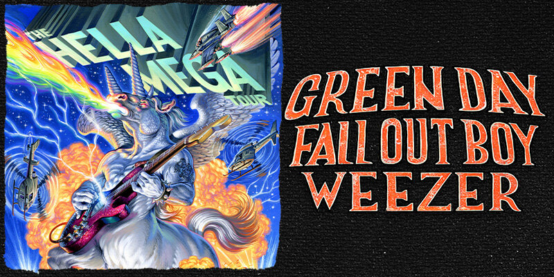 Green Day, Fall Out Boy & Weezer samen naar het Sportpaleis