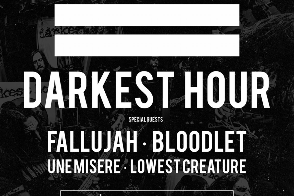 Fallujah to support DARKEST HOUR on their "25 Years" EU/UK Tour in early 2020!