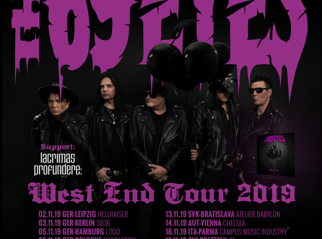 The 69 Eyes release music video "Two Horns Up (feat. Dani Filth)"