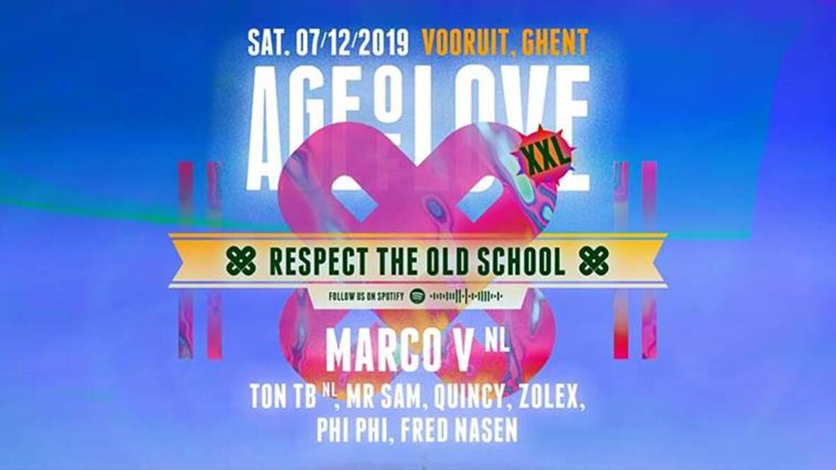 Age of Love XXL op 7 december met Marco V, Ton TB en veel meer