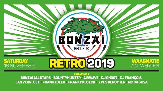 Bonzai Retro op zaterdag 16 november in de Waagnatie