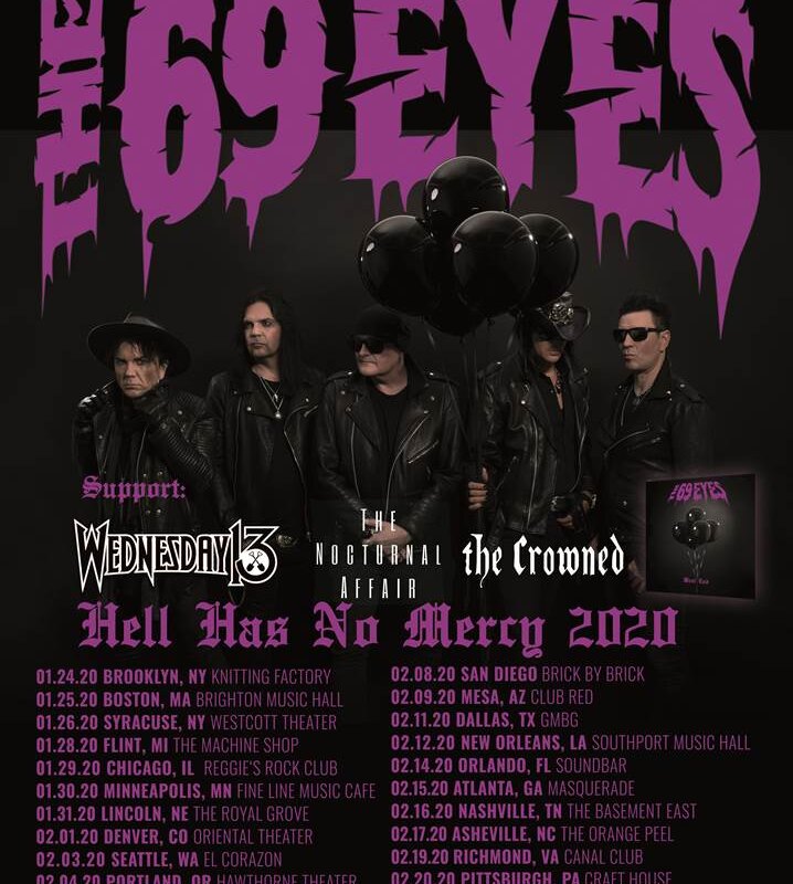 The 69 Eyes - Jyrki on the Vegan Black Metal Chef show