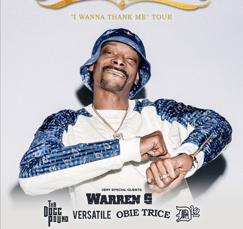 Snoop Dogg announces UK arena tour for April 2020