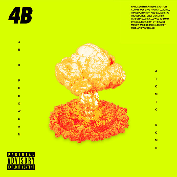  4B's single "Atomic Bomb" from forthcoming "Explosive" EP 