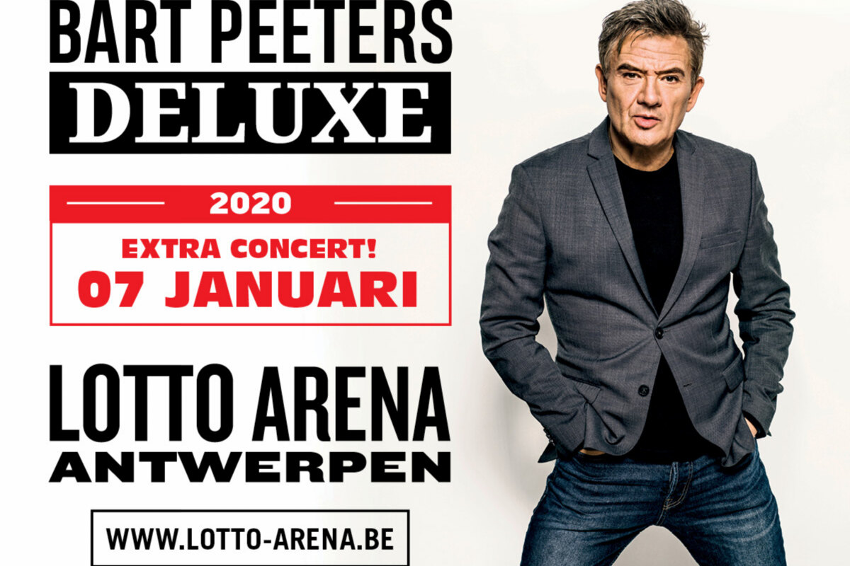 Bart Peeters kondigt achtste concert aan in Lotto Arena