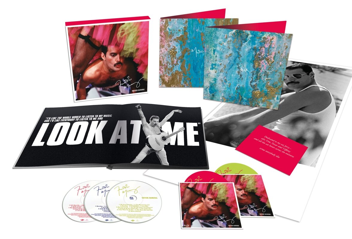 Freddie Mercury | 'Never Boring' solo box set to be released Oct 11th